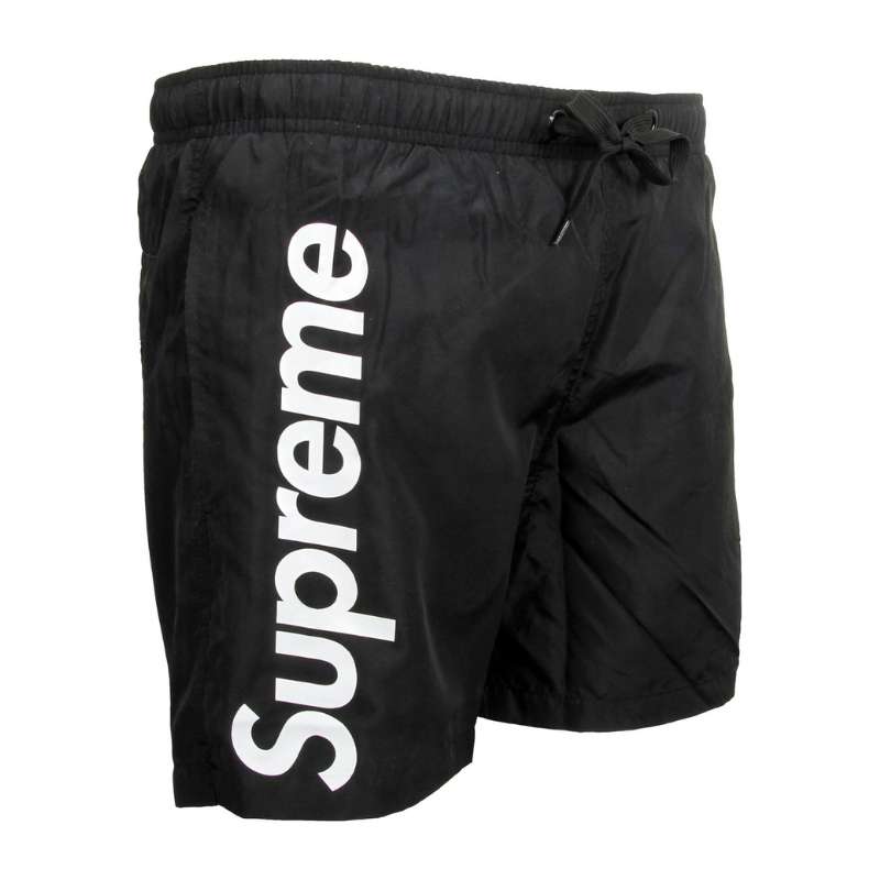 Black Swim Supreme Shorts