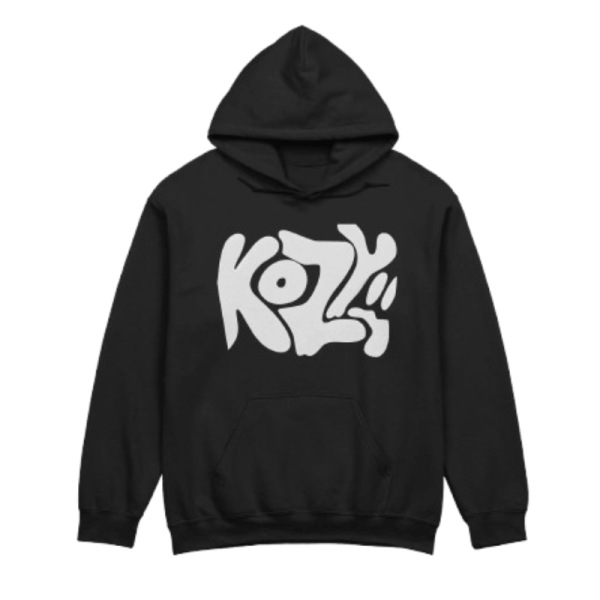 Black Hello My Name Is Supreme Kozy Hoodie