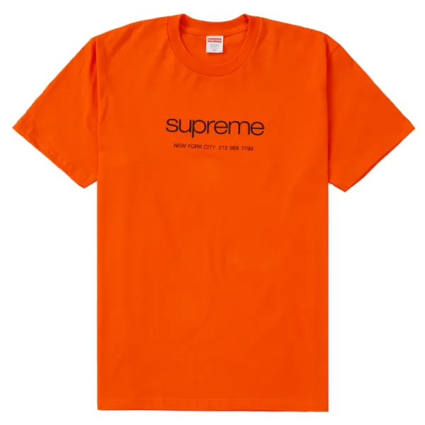 Supreme Orange Shirt