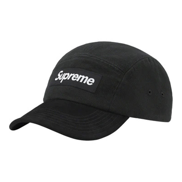 Box Logo Black Unisex Supreme Hat