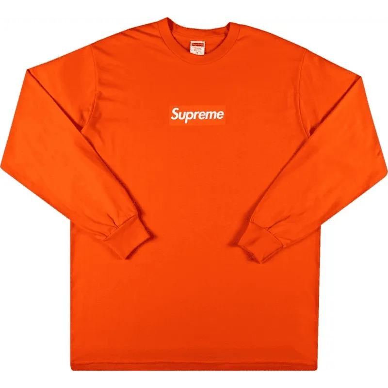 Supreme Orange Sweatshirt