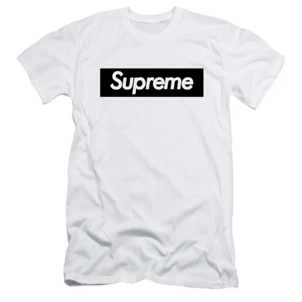 Black And White Supreme Shirt